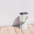 Rainbow Baby Elephant Travel Mug Gallery Image 4