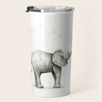 Rainbow Baby Elephant Travel Mug Gallery Image 3