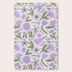 Vintage flower nature art pattern Cutting Board Gallery Image 1