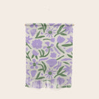 Vintage flower nature art pattern Wall Hanging Gallery Image 1