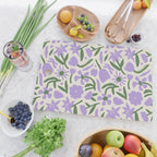 Vintage flower nature art pattern Cutting Board Gallery Image 2