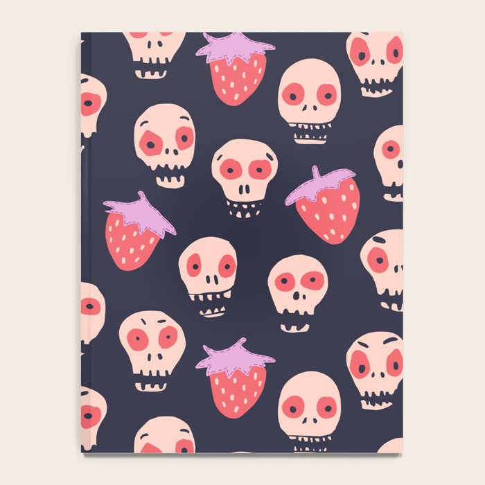 Skulls and strawberries Notebook Gallery Image 4