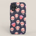 Skulls and strawberries iPhone Case Gallery Image 1