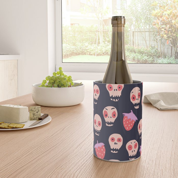 Skulls and strawberries Wine Chiller Gallery Image 4