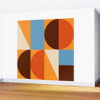 Mid Century 40C Wall Mural Gallery Image 2