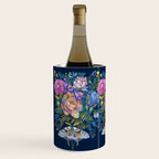 Moth Flower Bouquet Wine Chiller Gallery Image 2