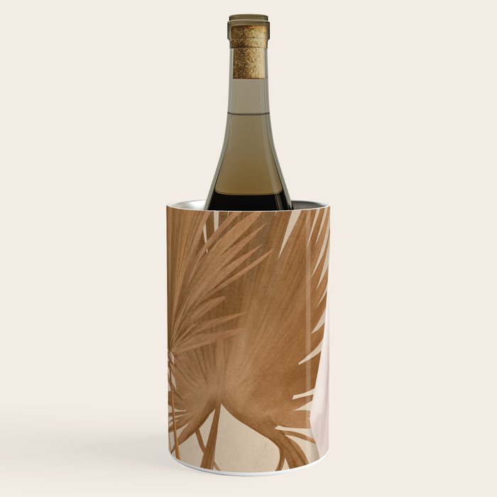 Palm Leaf Decoration Wine Chiller Gallery Image 1