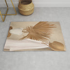 Palm Leaf Decoration Rug Gallery Image 1