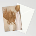 Palm Leaf Decoration Stationery Card Gallery Image 2