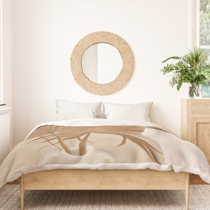 Palm Leaf Decoration Duvet Cover Gallery Image 3