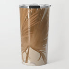 Palm Leaf Decoration Travel Mug Gallery Image 1