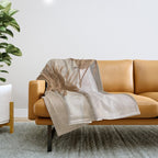 Palm Leaf Decoration Throw Blanket Gallery Image 1