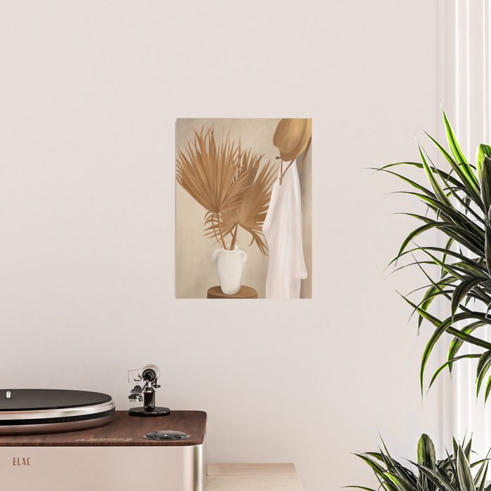 Palm Leaf Decoration Poster Gallery Image 2