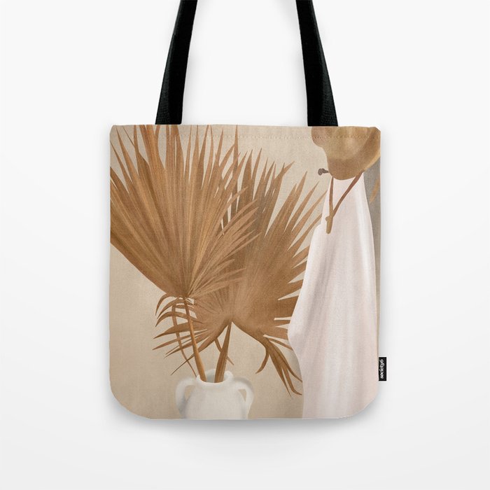 Palm Leaf Decoration Tote Bag Gallery Image 1