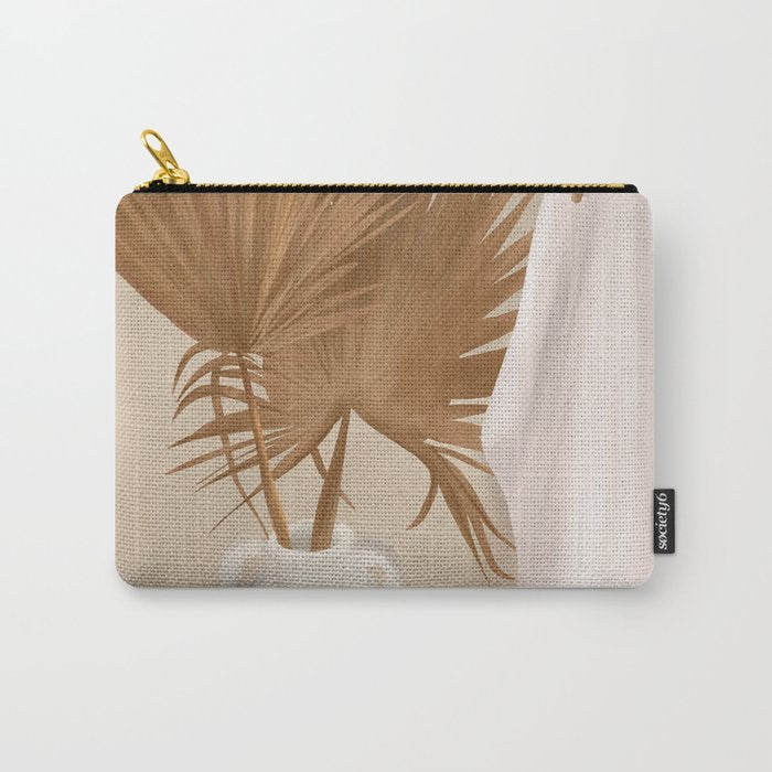 Palm Leaf Decoration Carry All Pouch Gallery Image 1