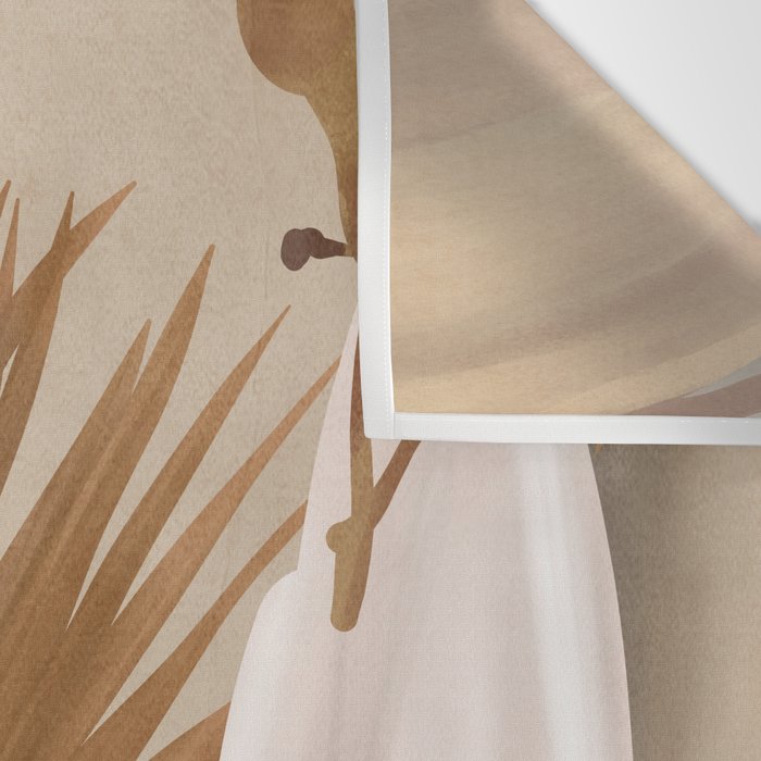 Palm Leaf Decoration Wall Tapestry Gallery Image 3