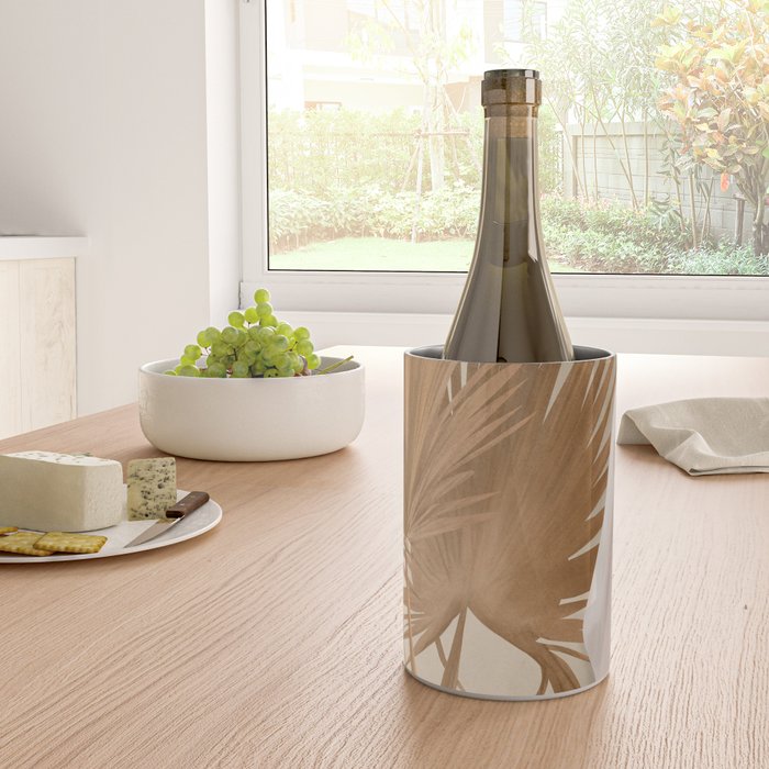 Palm Leaf Decoration Wine Chiller Gallery Image 4