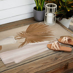 Palm Leaf Decoration Outdoor Rug Gallery Image 2