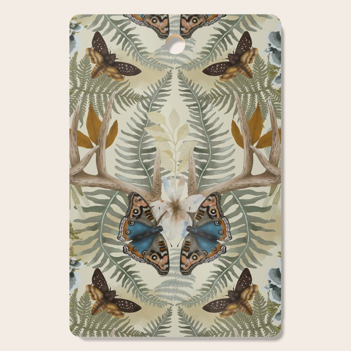 Lush boho forest C Cutting Board Gallery Image 1