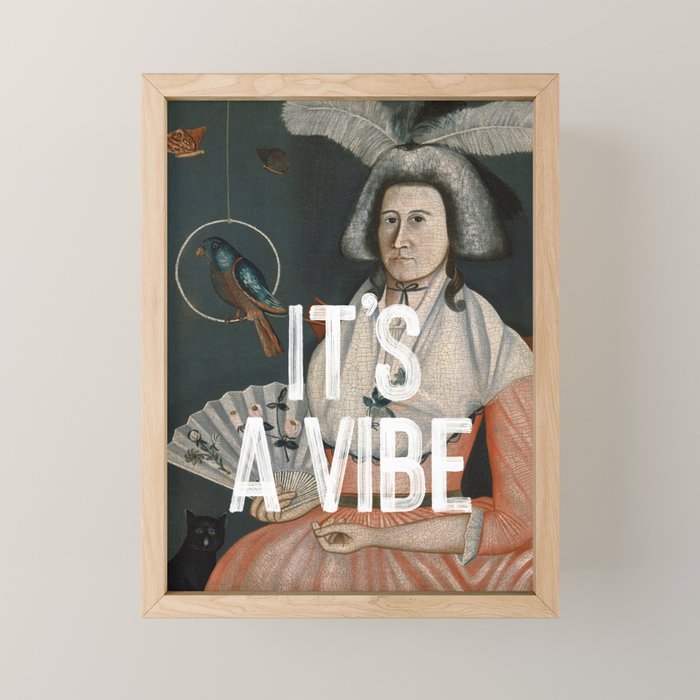 It's A Vibe Mini Art Print Gallery Image 1