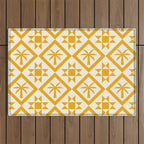 Bohemian Geometric Pattern 03A Outdoor Rug Gallery Image 1