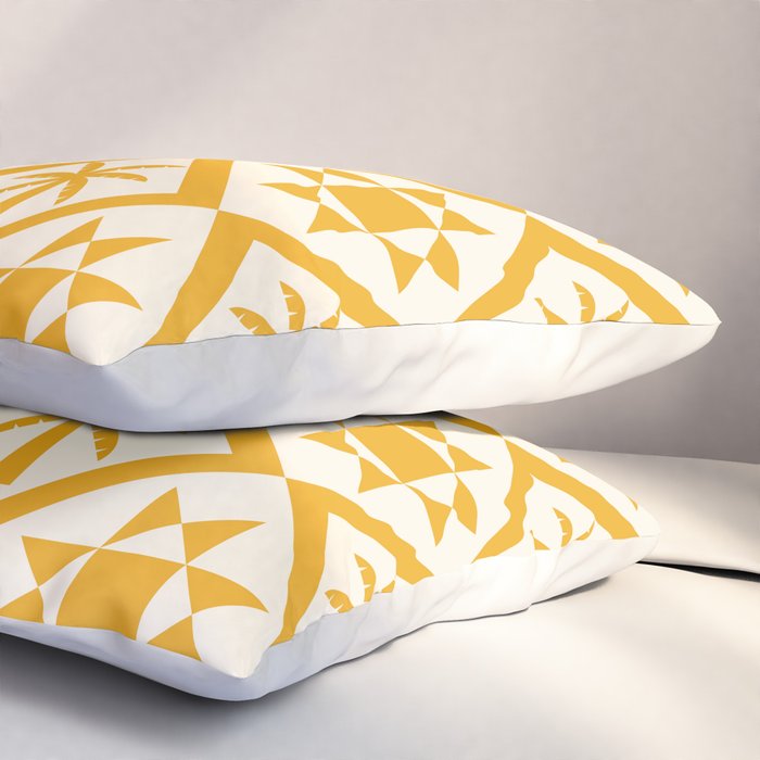 Bohemian Geometric Pattern 03A Pillow Sham Gallery Image 3
