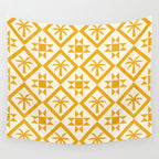 Bohemian Geometric Pattern 03A Wall Tapestry Gallery Image 4
