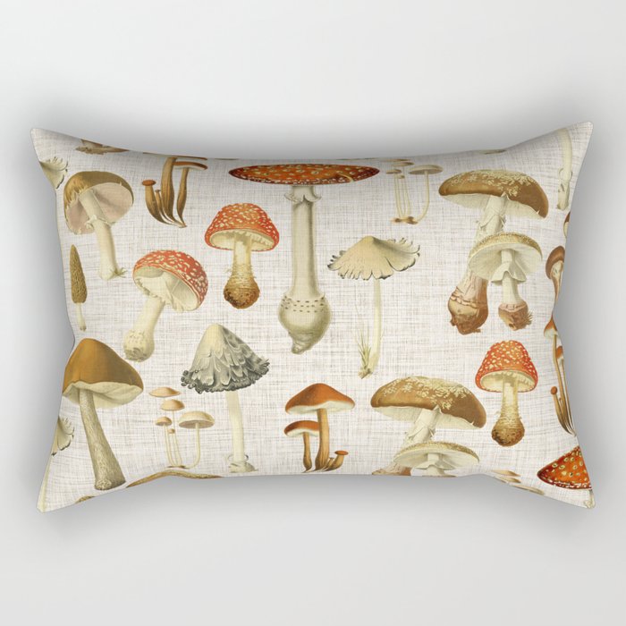 Mushroom Rectangular Pillow Gallery Image 1