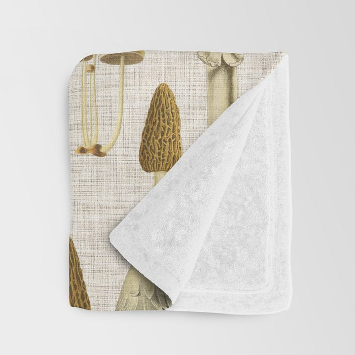 Mushroom Throw Blanket Gallery Image 3