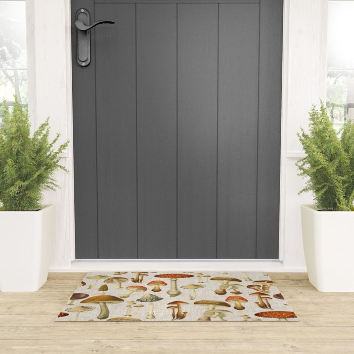Mushroom Welcome Mat Gallery Image 3