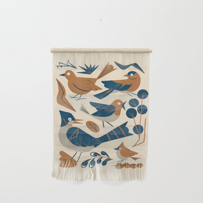 Woodland Songbirds Wall Hanging Gallery Image 1