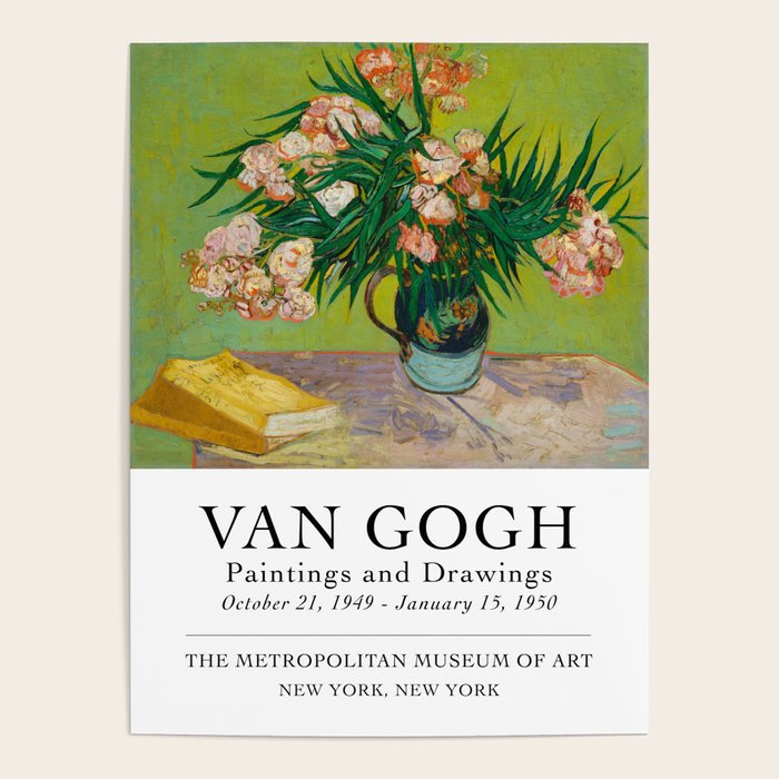 Oleanders by Vincent Van Gogh Poster Gallery Image 4