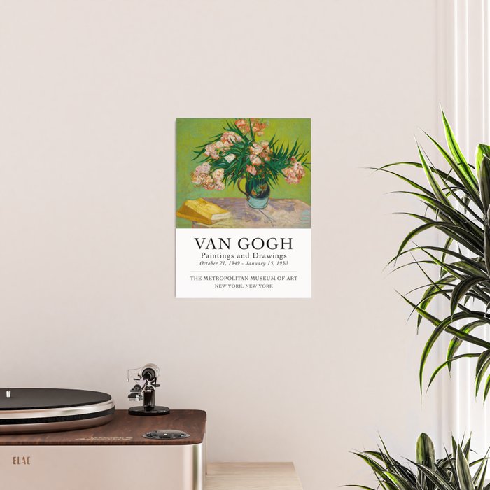 Oleanders by Vincent Van Gogh Poster Gallery Image 2