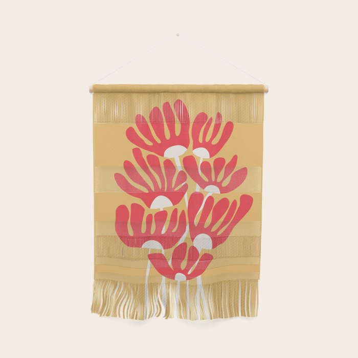 Fiery flowers Wall Hanging Gallery Image 1