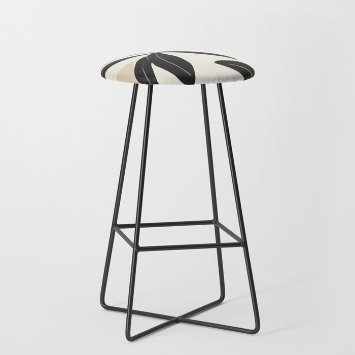 Modern Abstract Art Plant Stool Gallery Image 1