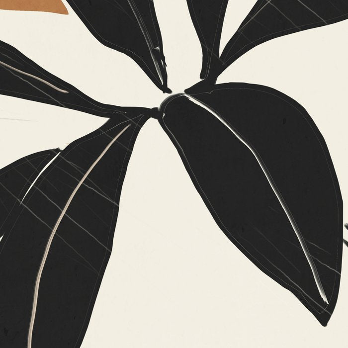 Modern Abstract Art Plant Coffee Mug Gallery Image 2