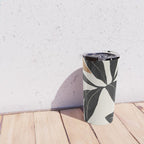 Modern Abstract Art Plant Travel Mug Gallery Image 4