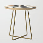 Modern Abstract Art Plant Side Table Gallery Image 1