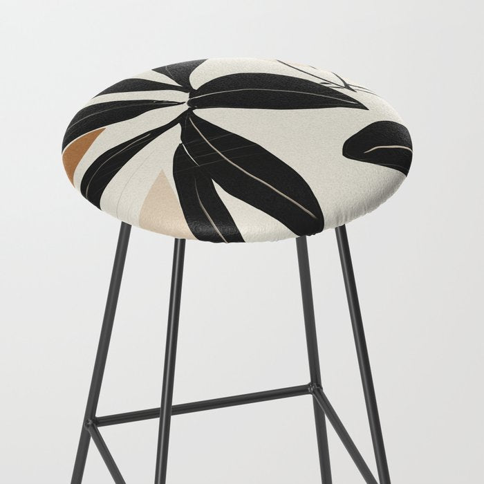 Modern Abstract Art Plant Stool Gallery Image 2