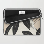 Modern Abstract Art Plant Laptop Sleeve Gallery Image 2