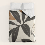 Modern Abstract Art Plant Duvet Cover Gallery Image 6