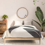 Modern Abstract Art Plant Comforter Gallery Image 3