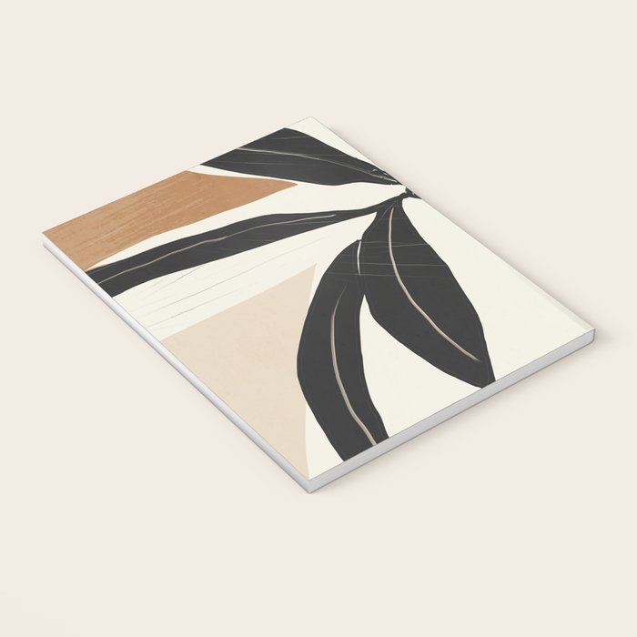 Modern Abstract Art Plant Notebook Gallery Image 3