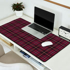 blackberry tartan Desk Mat Gallery Image 2