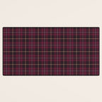 blackberry tartan Desk Mat Gallery Image 3