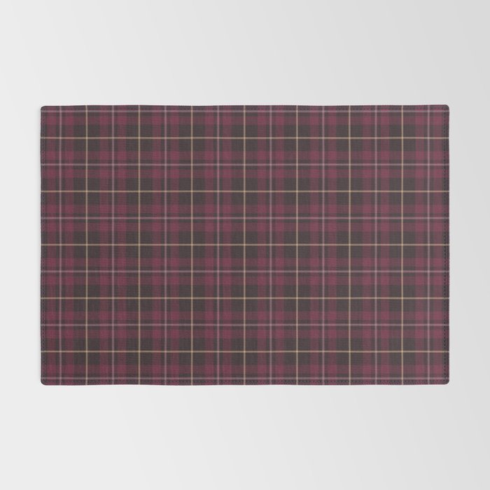 blackberry tartan Rug Gallery Image 2