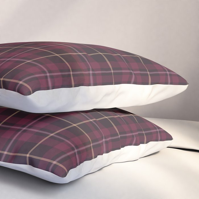 blackberry tartan Pillow Sham Gallery Image 3
