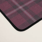 blackberry tartan Desk Mat Gallery Image 4