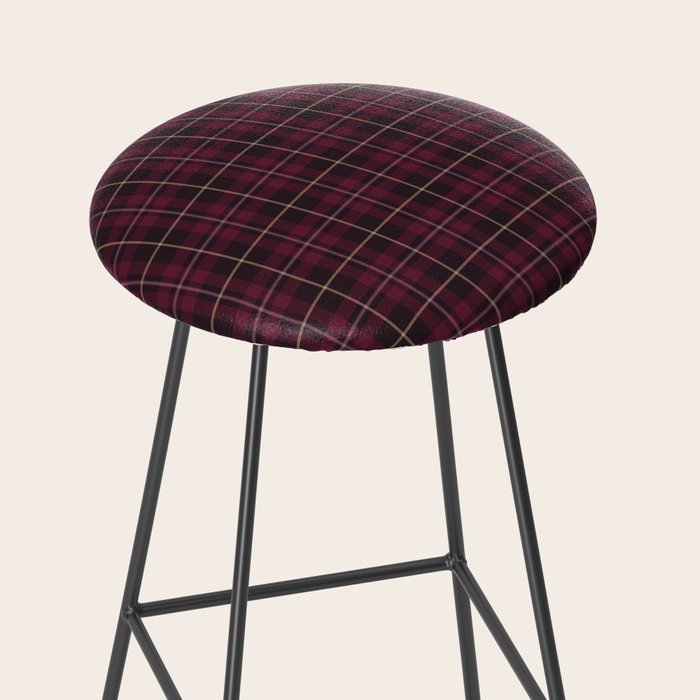 blackberry tartan Stool Gallery Image 2