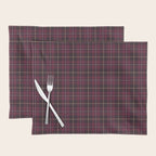 blackberry tartan Placemat Gallery Image 1
